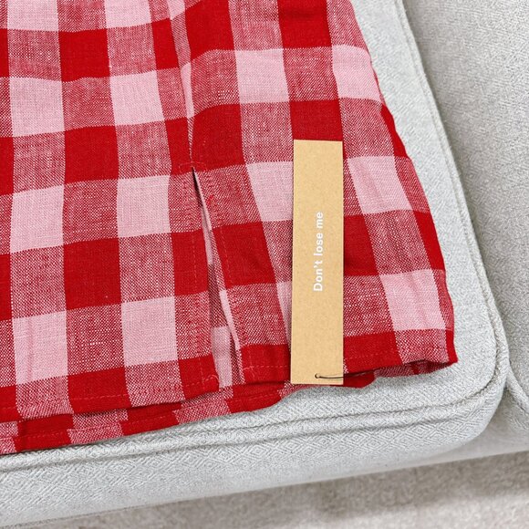 Reformation Red and Pink Checkered Dress - Picture 9 of 9